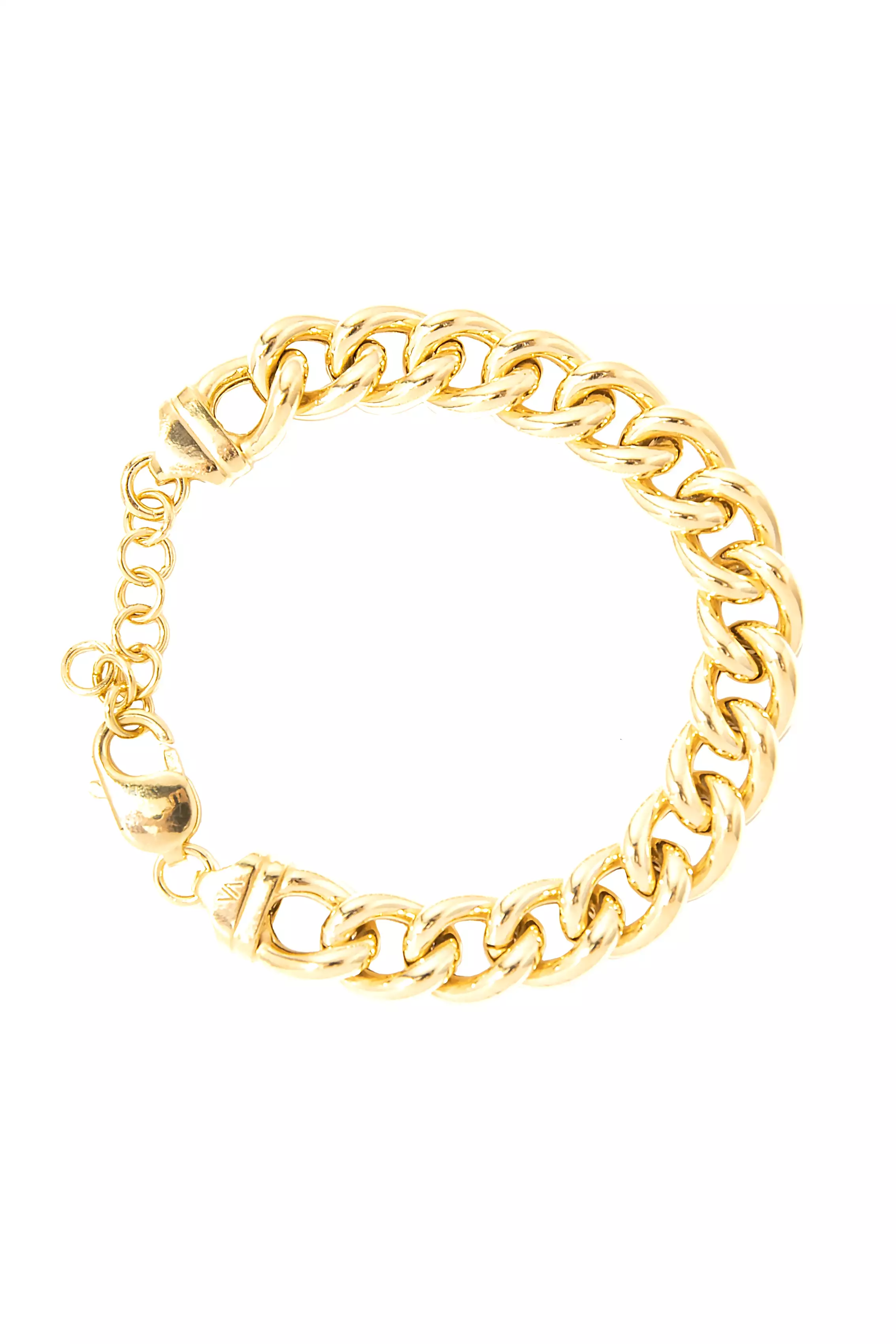 925 Gold Medium Grumetta Bracelet