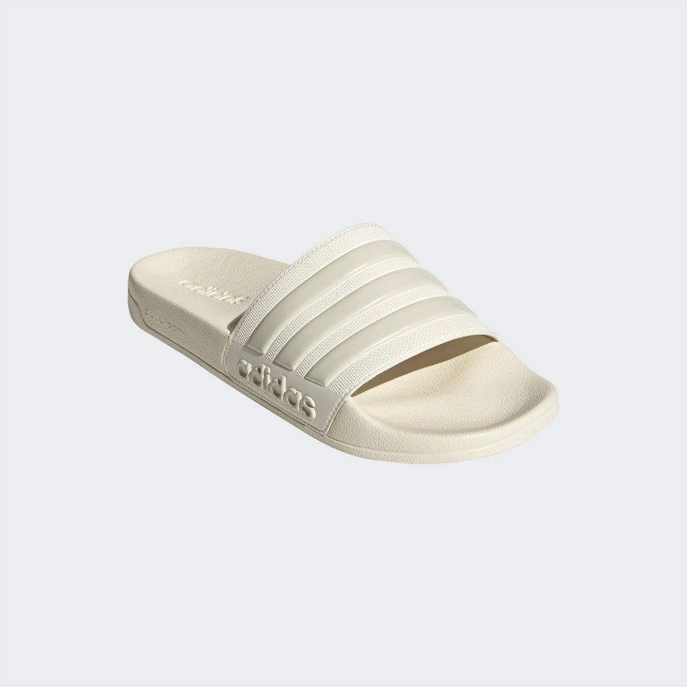 Adidas Adilette Shower Slides (Off White/Off White)