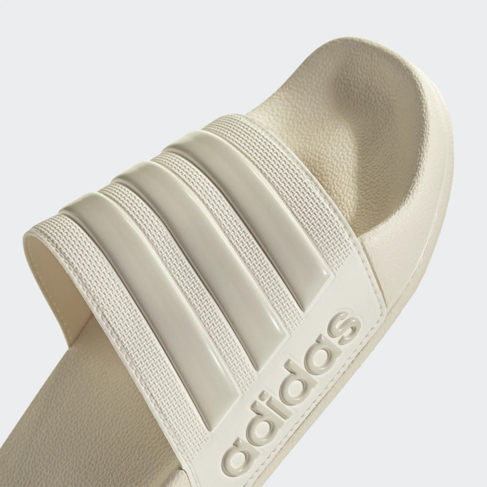 Adidas Adilette Shower Slides (Off White/Off White)