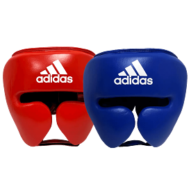 adidas Adistar Pro Boxing Head Guard Leather Breathable