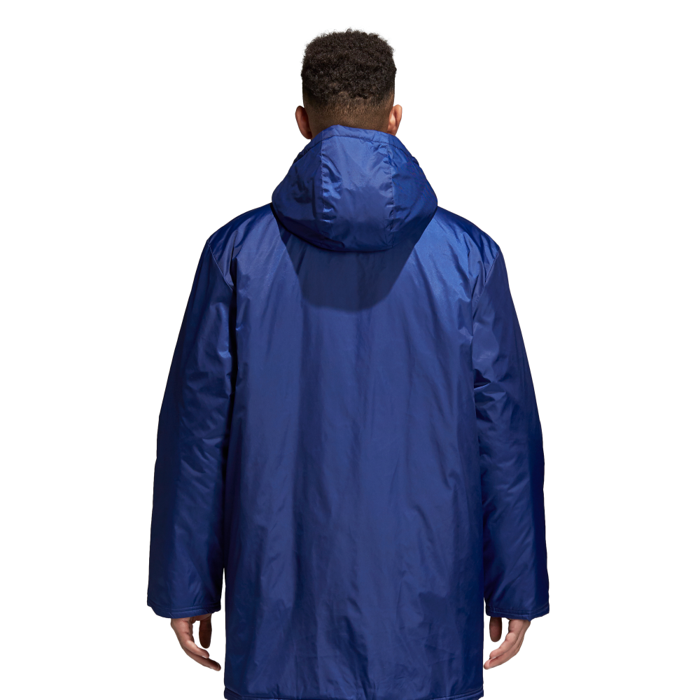 Adidas Adult Core 18 Stadium Jacket (Dark Blue/White)