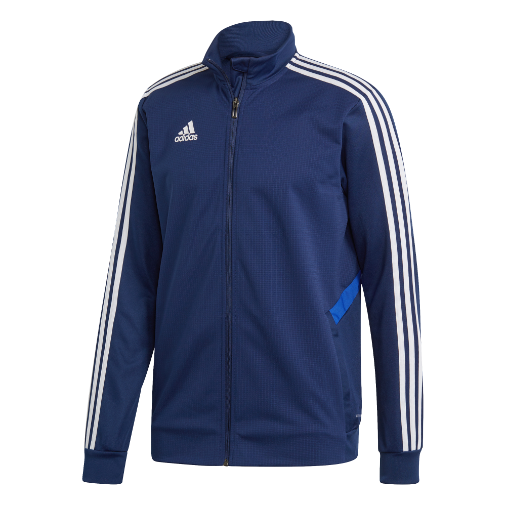 Adidas Adult Tiro 19 Training Jacket (Dark Blue/Blue/White)