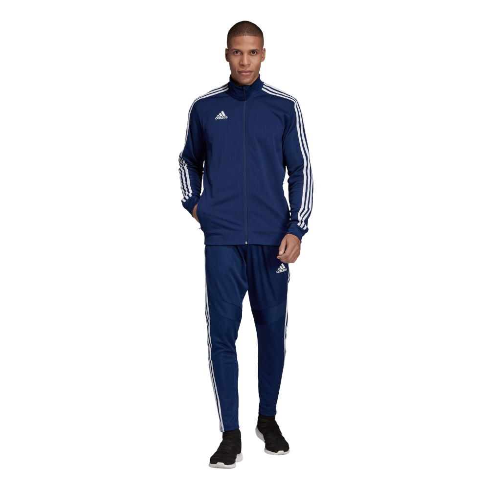 Adidas Adult Tiro 19 Training Jacket (Dark Blue/Blue/White)