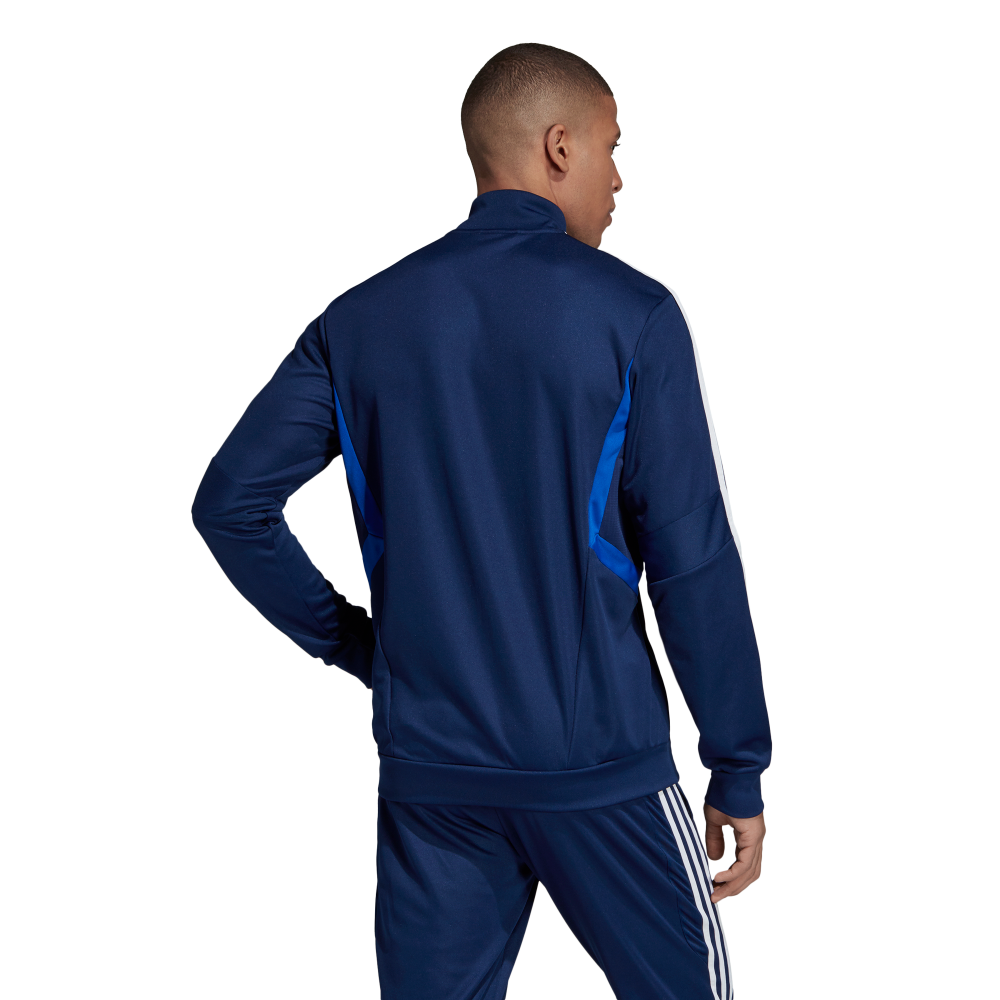 Adidas Adult Tiro 19 Training Jacket (Dark Blue/Blue/White)