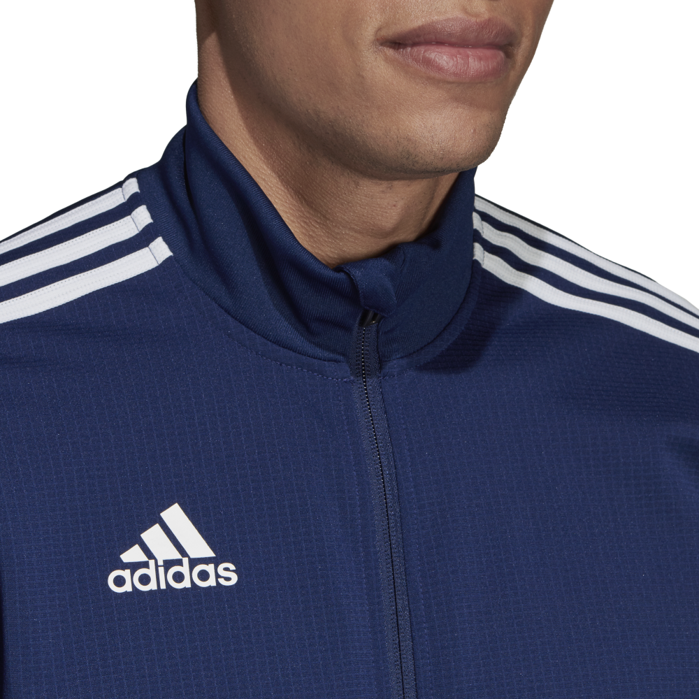 Adidas Adult Tiro 19 Training Jacket (Dark Blue/Blue/White)