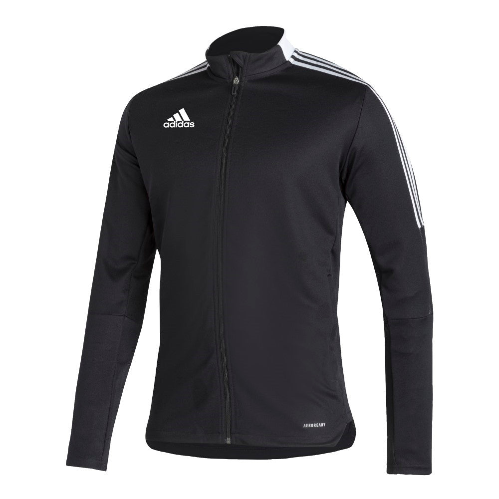 Adidas Adult Tiro 21 Track Jacket (Black/White)