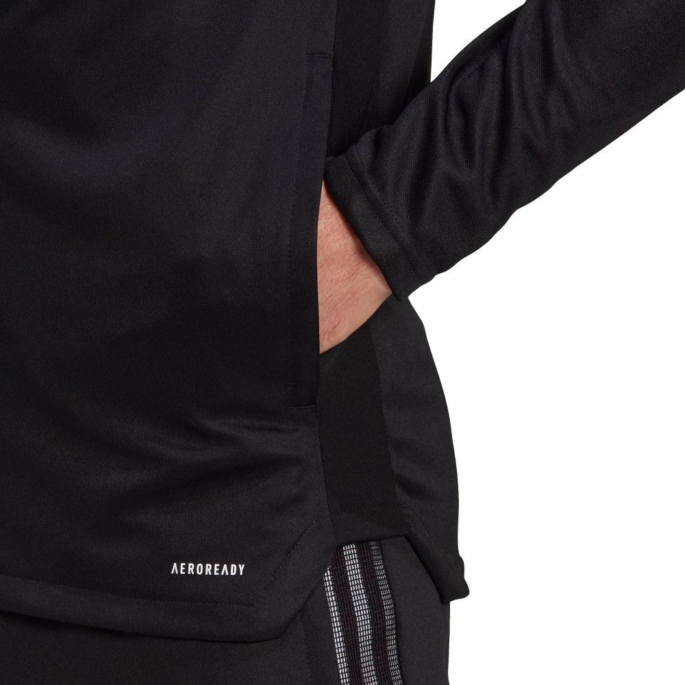 Adidas Adult Tiro 21 Track Jacket (Black/White)