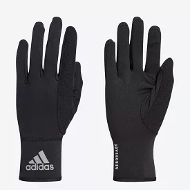 adidas AEROREADY Running Gloves Touch Screen Adult Mens Womens Sports Black