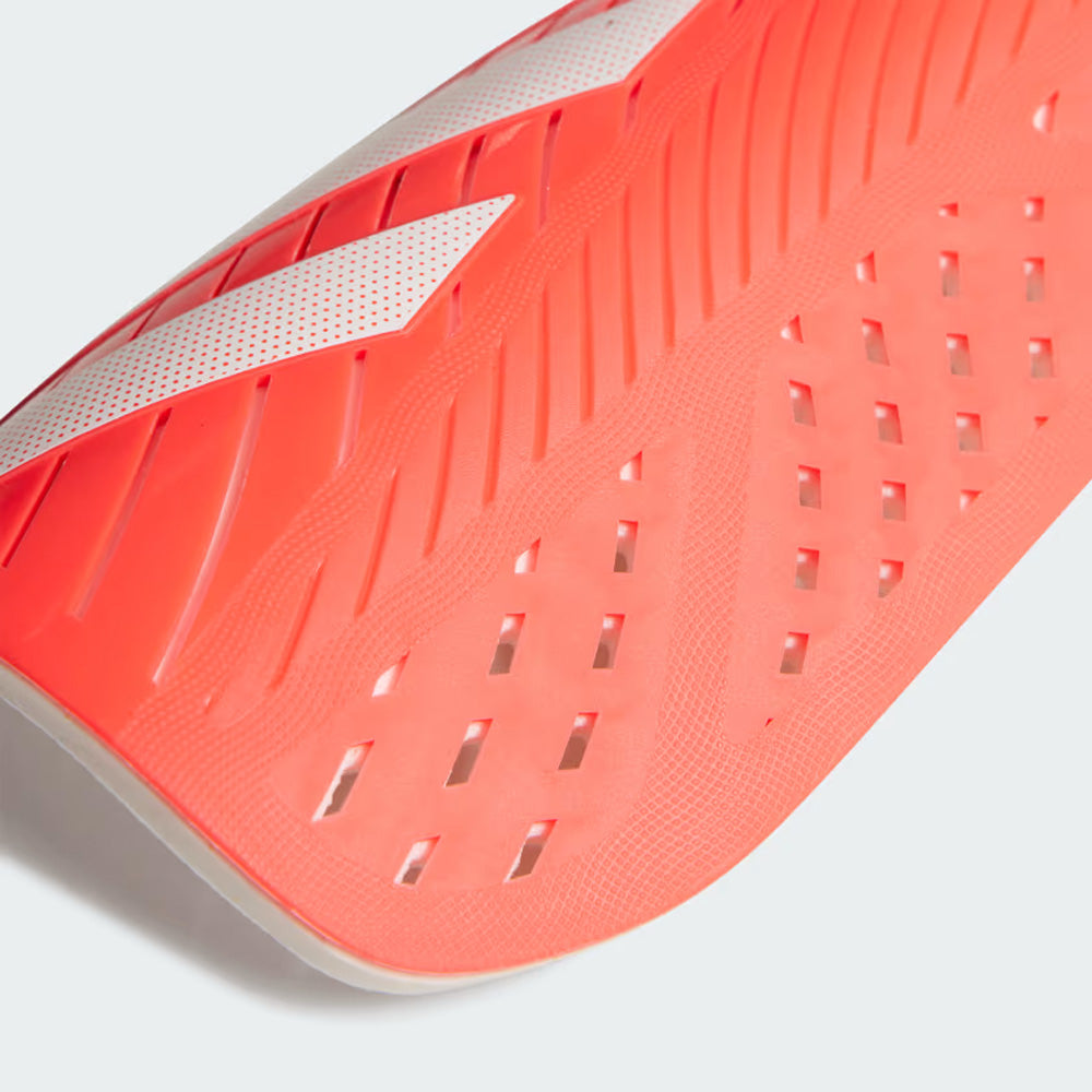 Adidas Tiro Club Shinguards (Solar Red/White)