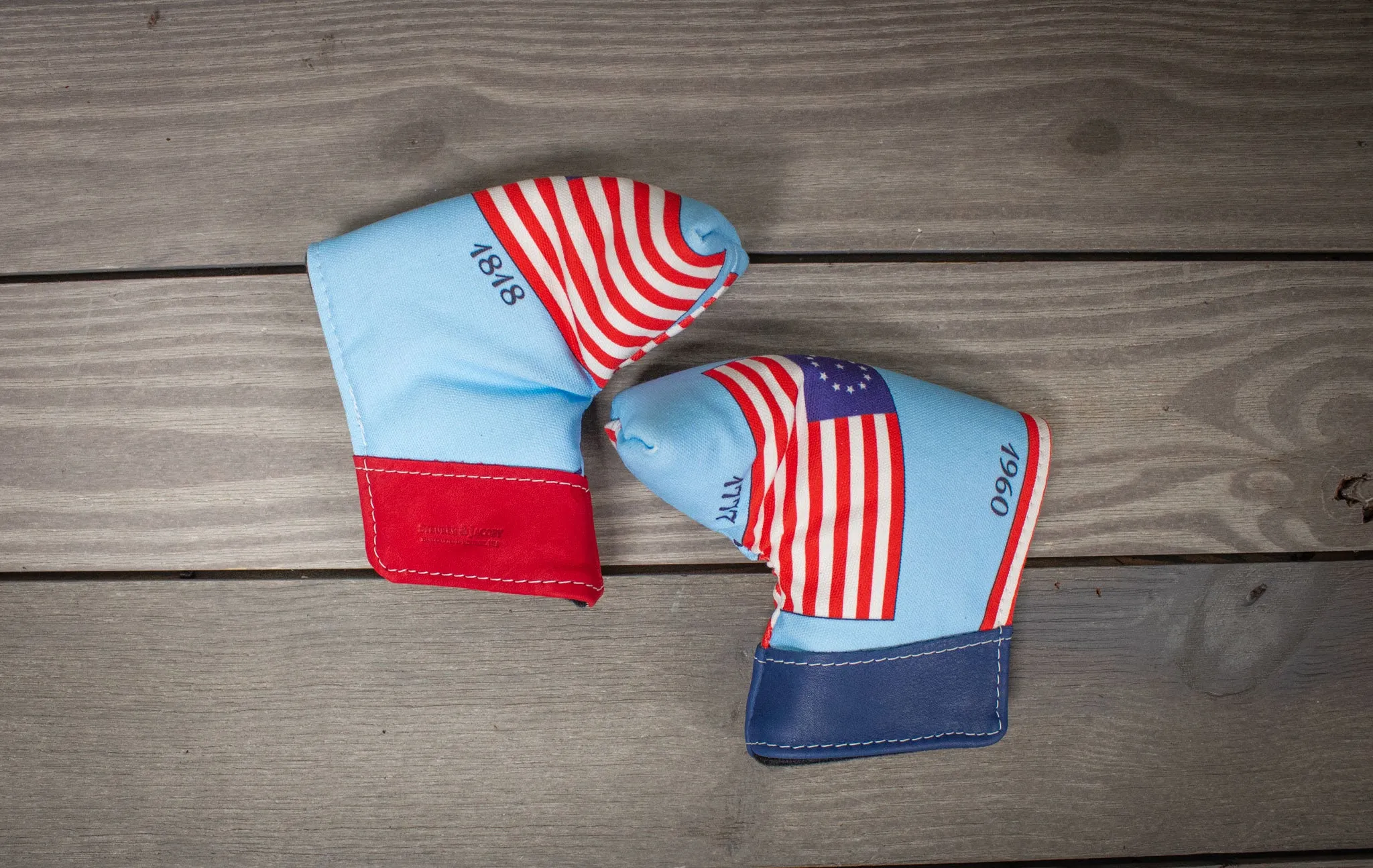 American Flag Head Covers