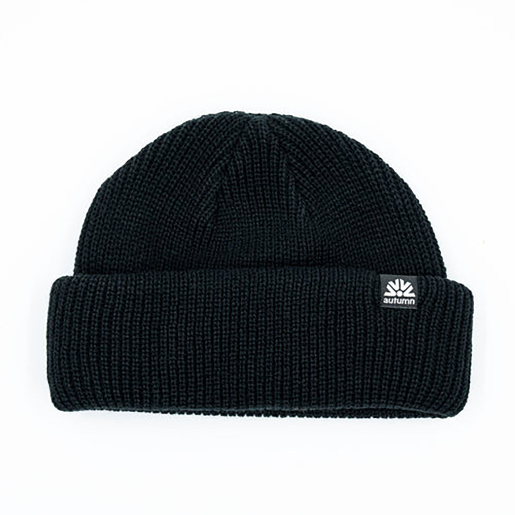 Autumn Shorty Double Roll Beanie