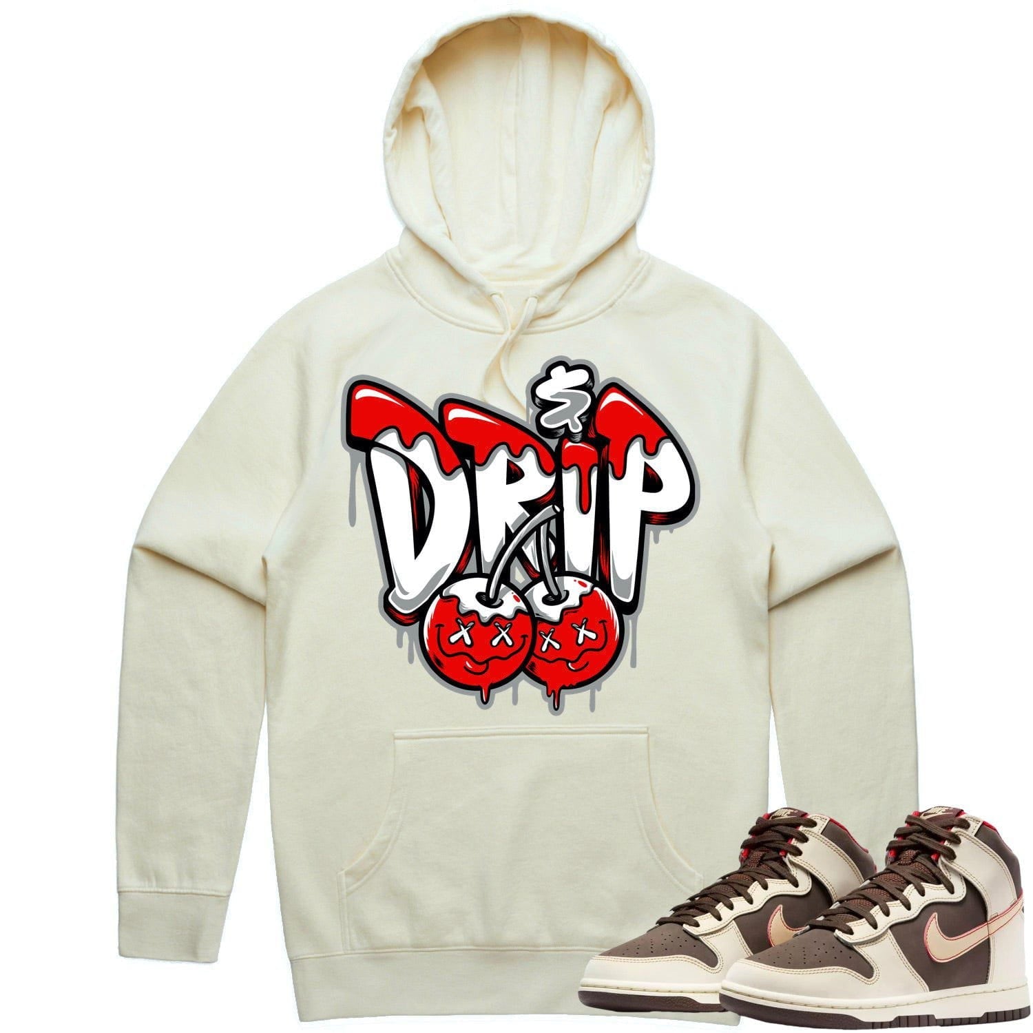 Baroque Brown Dunks Hoodie to Match - RED MONEY DRIP