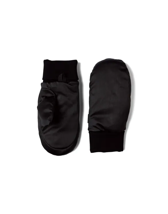 Bator Puffer Mittens Black | Rains | Watch Wear