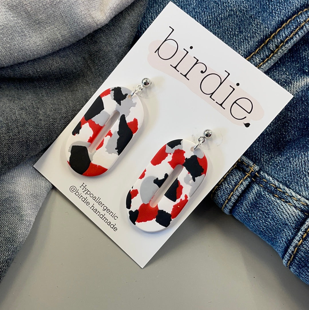 Birdie Ohio State Collection Earrings