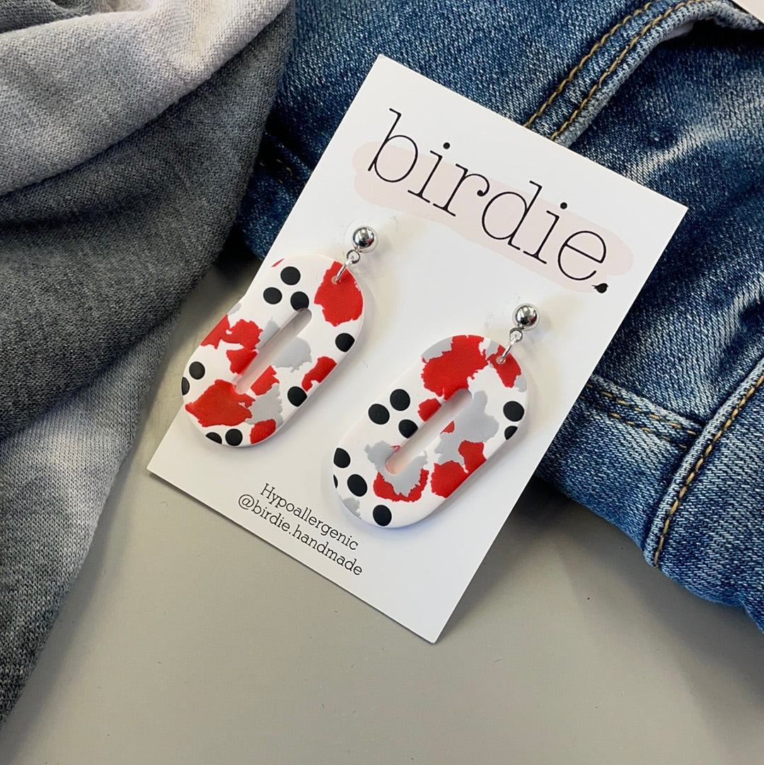 Birdie Ohio State Collection Earrings