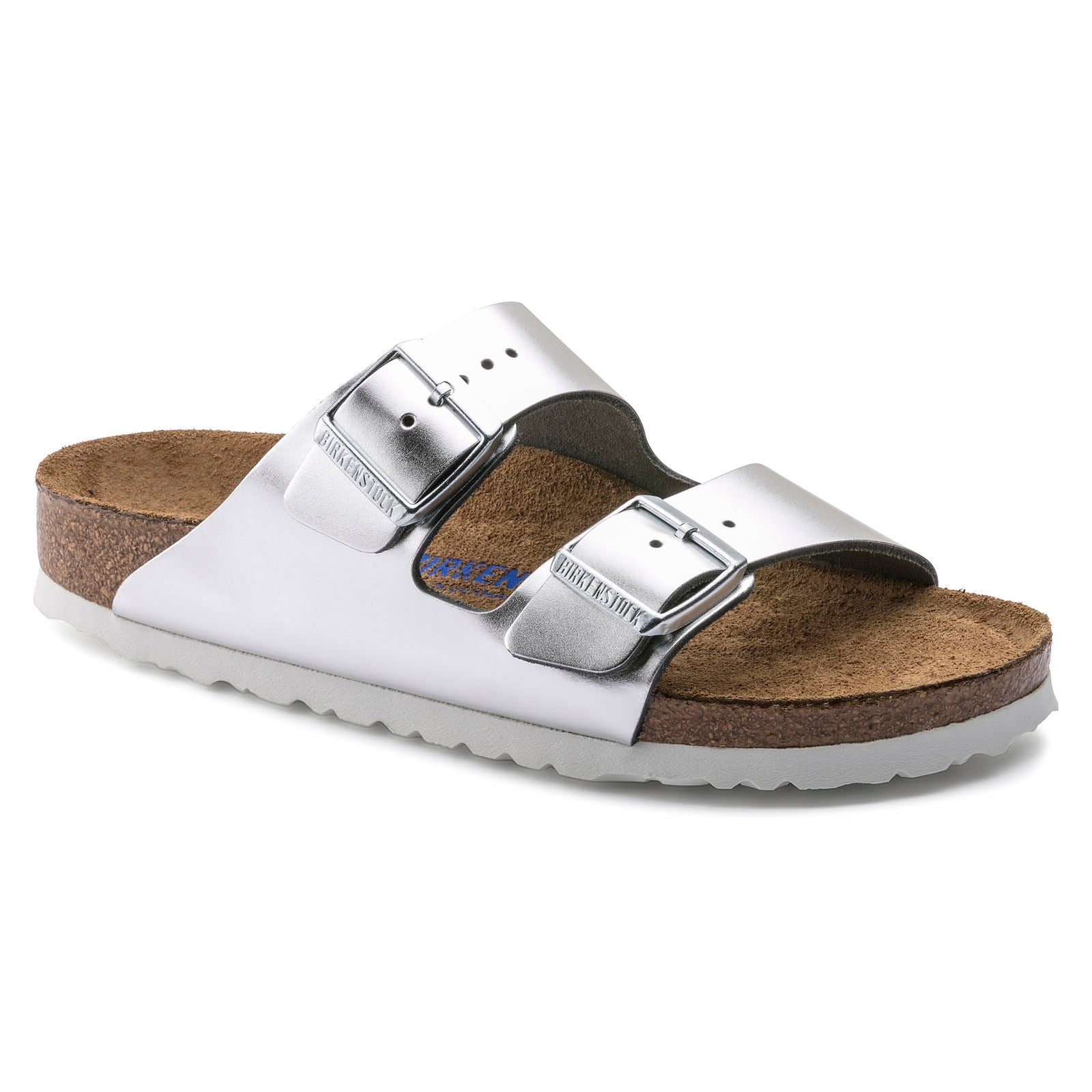 Birkenstock Arizona Soft Footbed - Metallic Leather