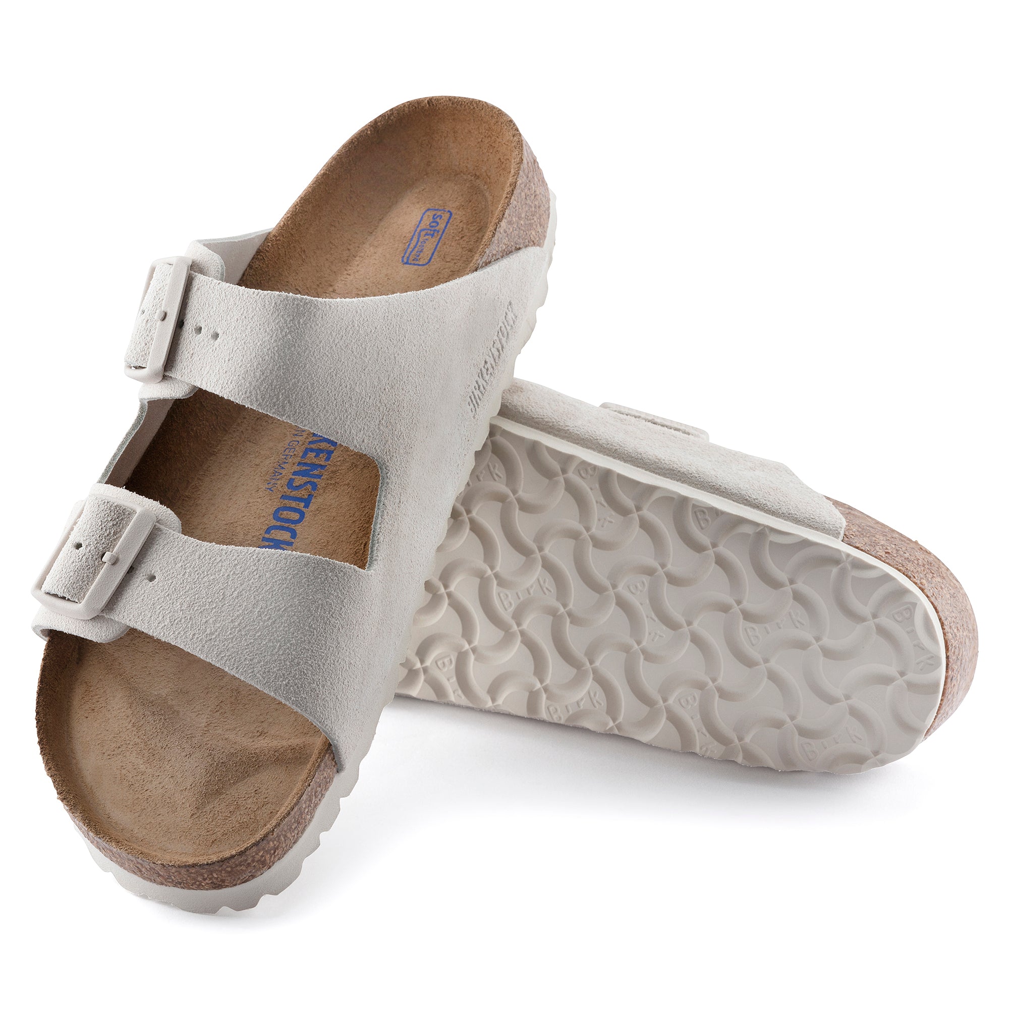 Birkenstock Arizona Suede Soft Footbed