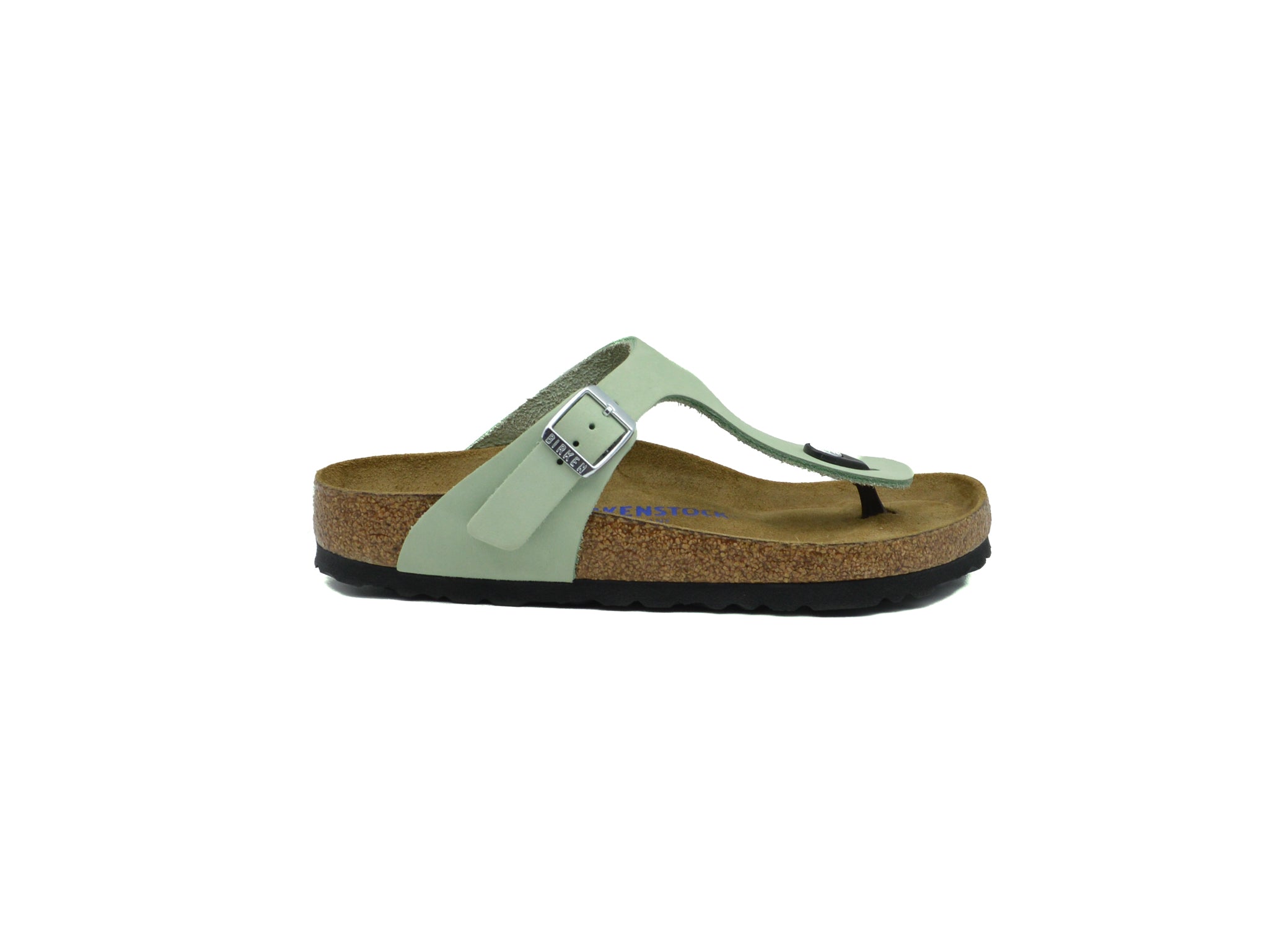 BIRKENSTOCK Gizeh Soft Footbed Nubuck Leather