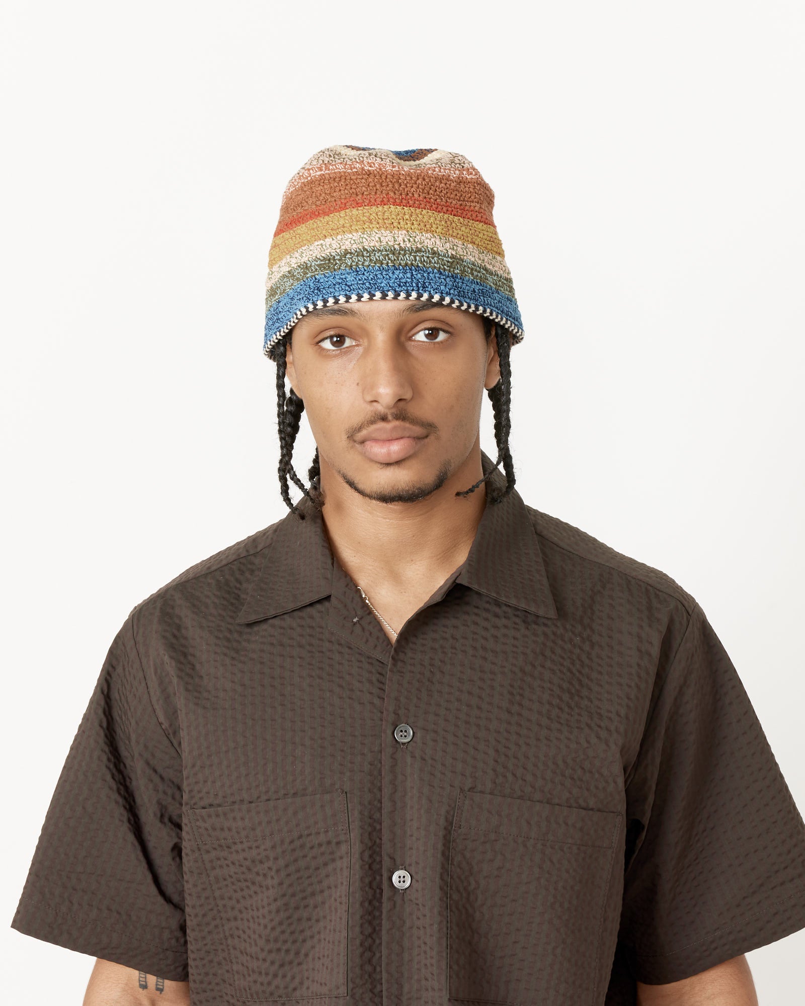 Brew Hat in Twisted Stripe