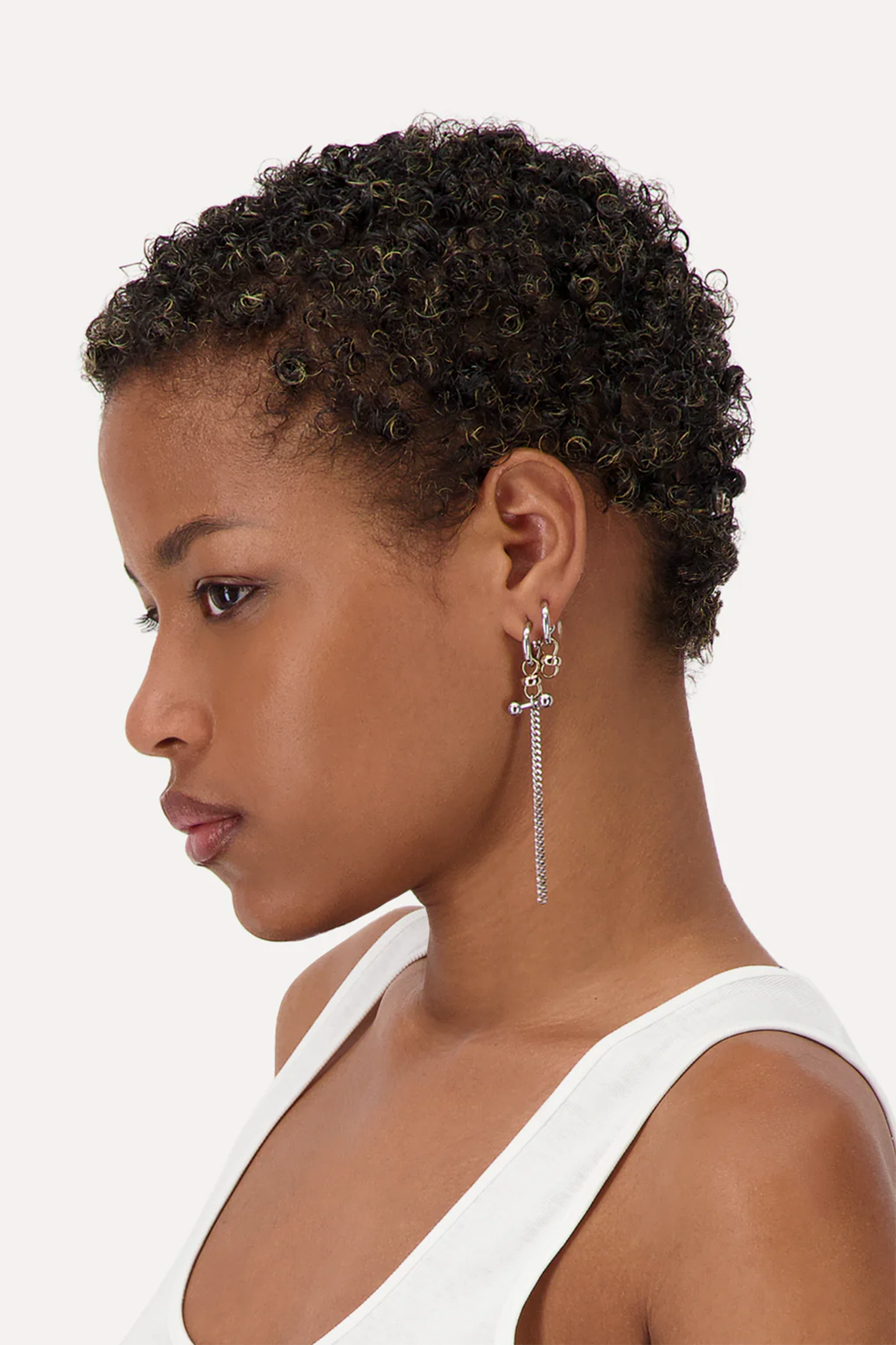 Cam Earrings | Gold/Palladium