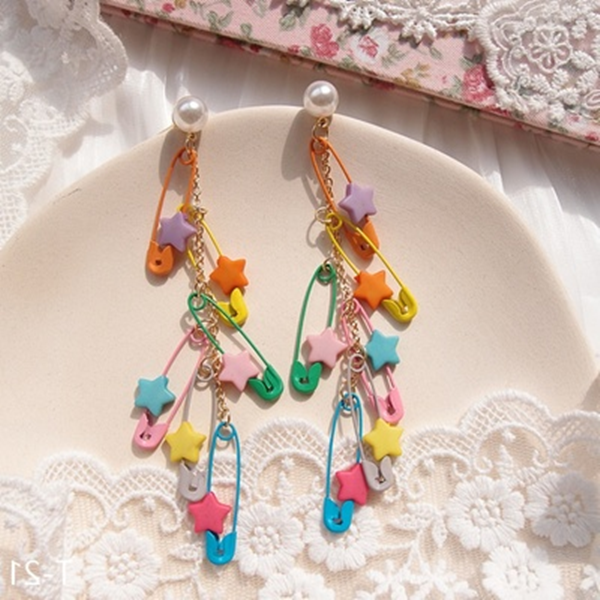 Candy Star Pin Earrings AD210079