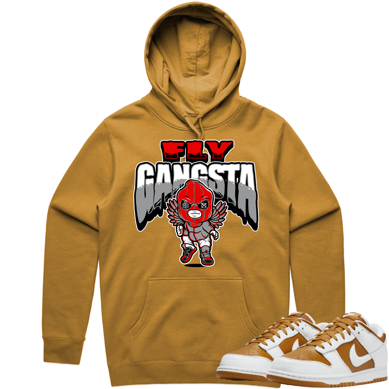 Curry Dunks Hoodie to Match - RED FLY GANGSTA