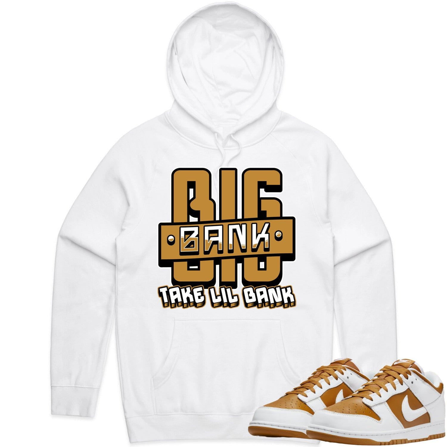 Curry Dunks Hoodie to Match - WHEAT BIG BANK