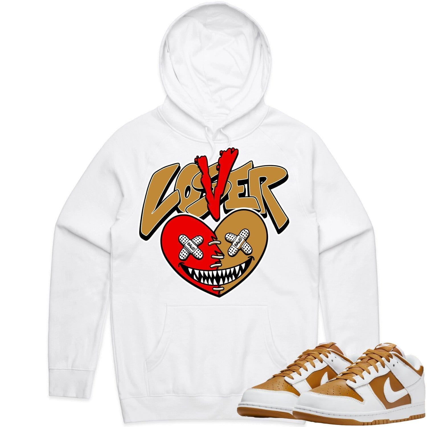 Curry Dunks Hoodie to Match - WHEAT LOVER LOSER BAWS