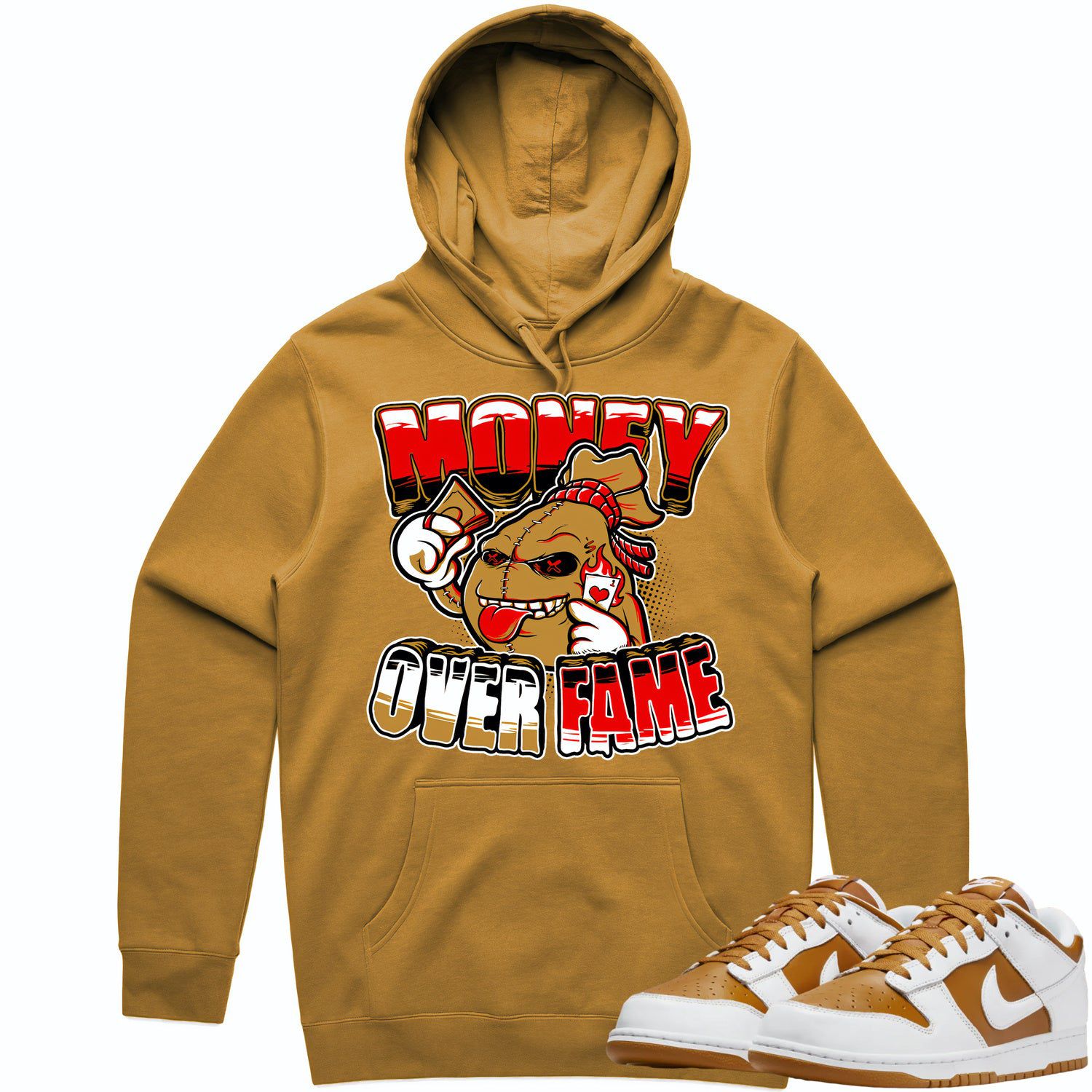 Curry Dunks Hoodie to Match - WHEAT MOF