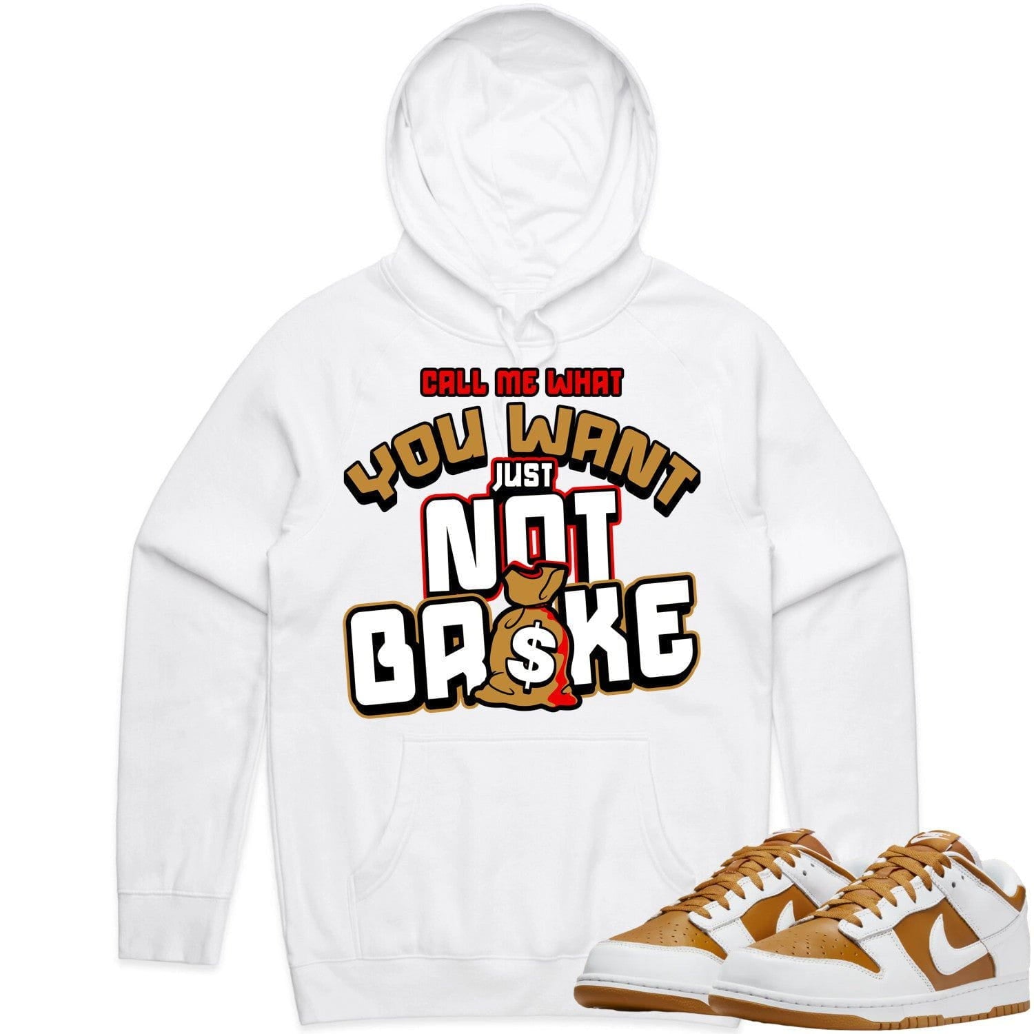 Curry Dunks Hoodie to Match - WHEAT NOT BROKE