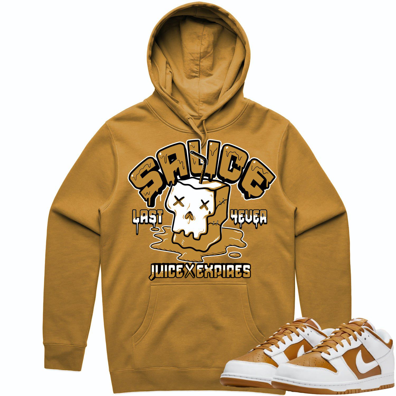 Curry Dunks Hoodie to Match - WHEAT SAUCE