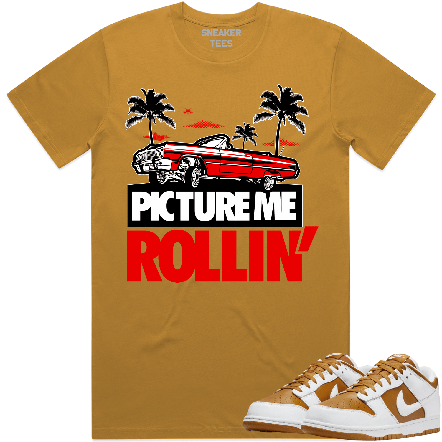 Curry Dunks Shirt to Match - RED PMR