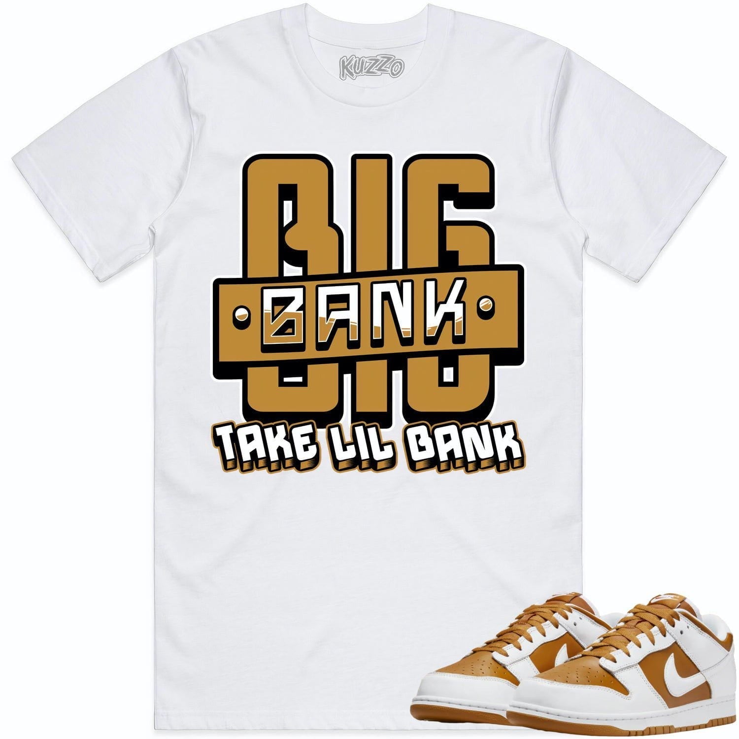 Curry Dunks Shirt to Match - WHEAT BIG BANK