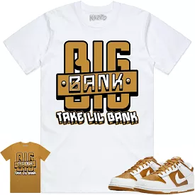 Curry Dunks Shirt to Match - WHEAT BIG BANK