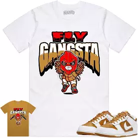 Curry Dunks Shirt to Match - WHEAT FLY GANGSTA