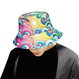 Euphoric Tides Rave Bucket Hat