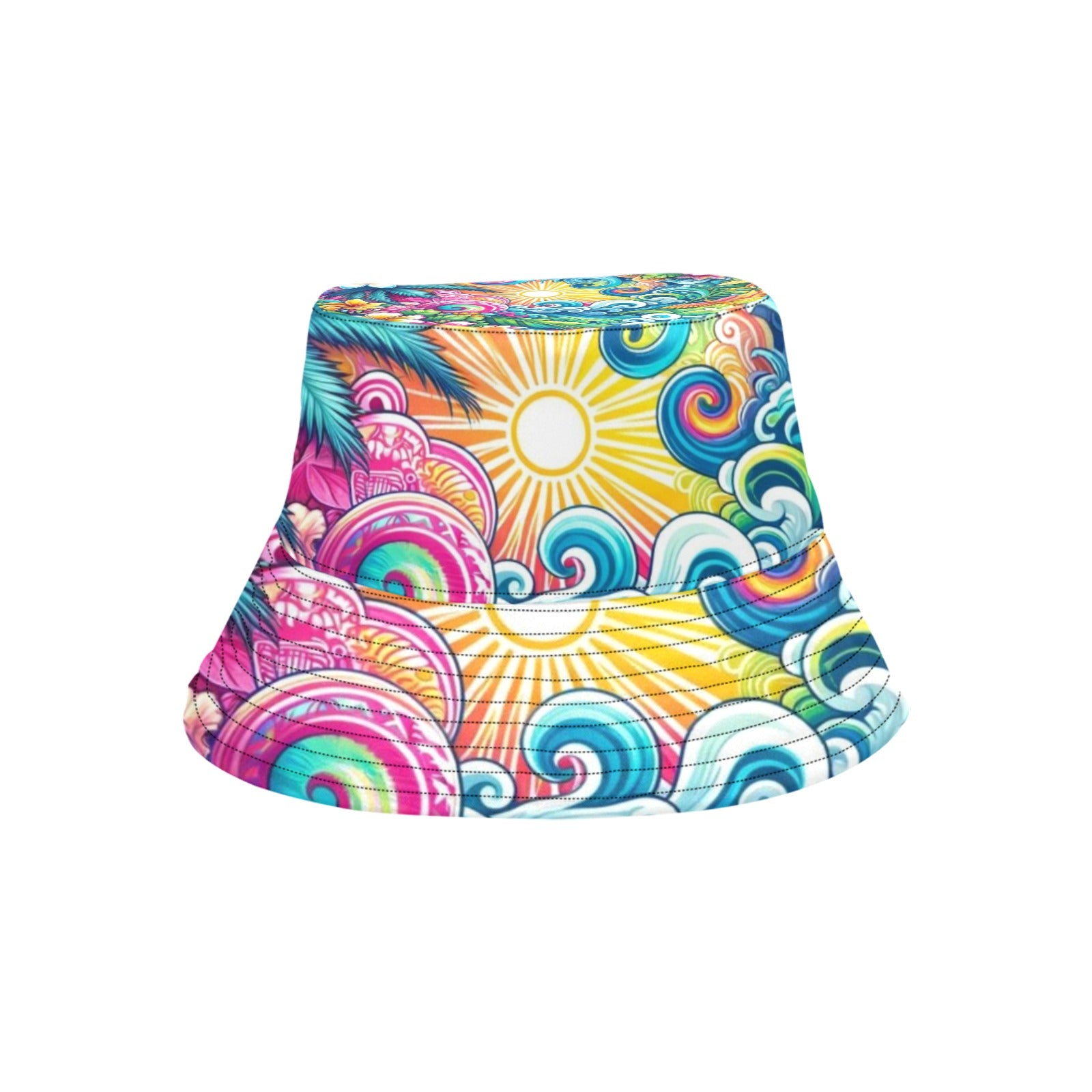 Euphoric Tides Rave Bucket Hat