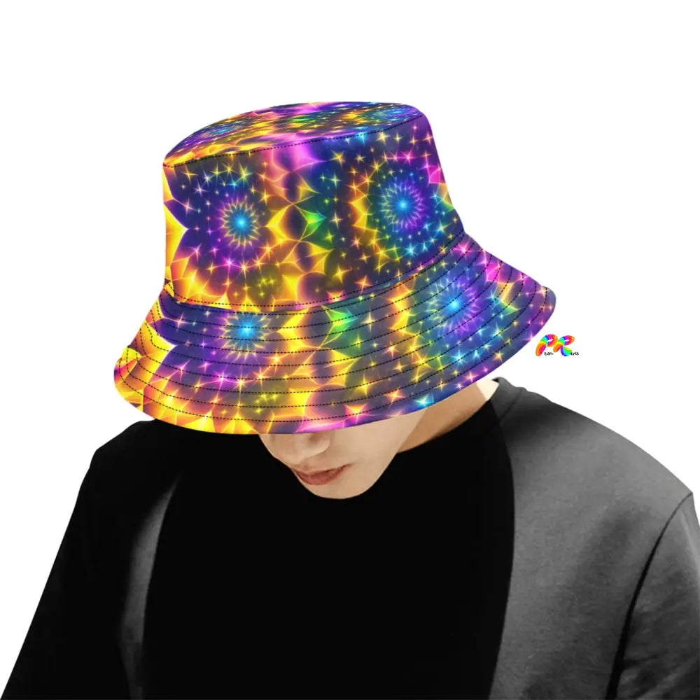 Exotic Neon Unisex Rave Bucket Hat