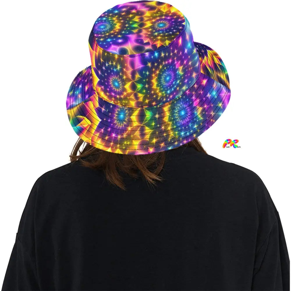 Exotic Neon Unisex Rave Bucket Hat