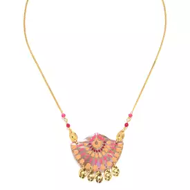 Franck Herval - YOKO brownlip pendant necklace