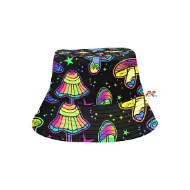 Fungi Dreamscape Rave Bucket Hat