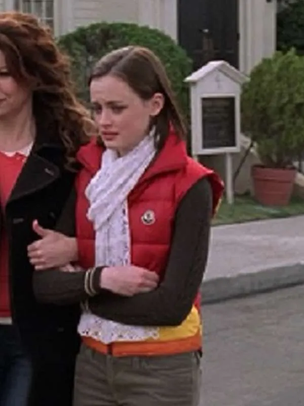 Gilmore Girls Rory Gilmore Puffer Vest - New American Jackets