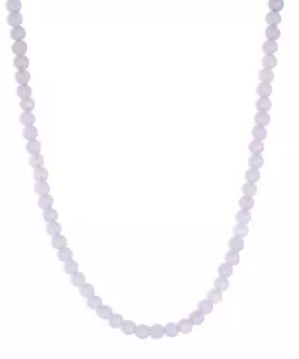 Gorjana Carter Gemstone Necklace - Lavender Jade/Gold