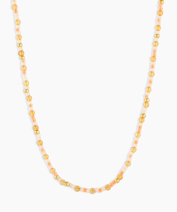 Gorjana Poppy Gem Necklace - Citrine