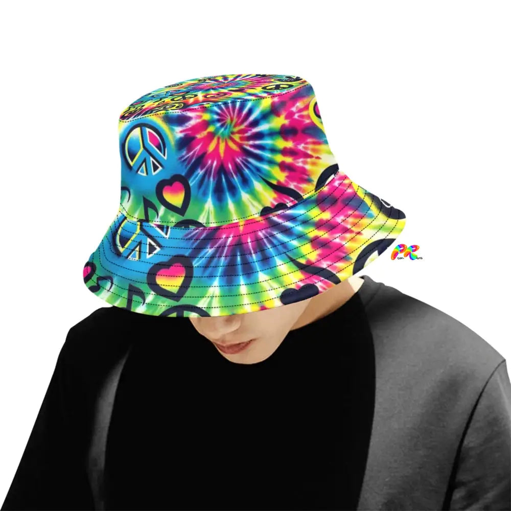 Happy Vibes Rave Bucket Hat