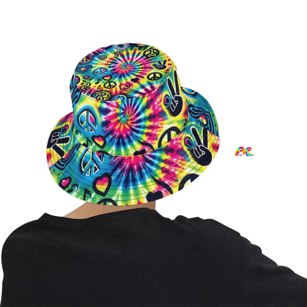 Happy Vibes Rave Bucket Hat