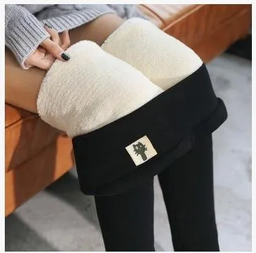 High Waist Thermal Leggings for Women