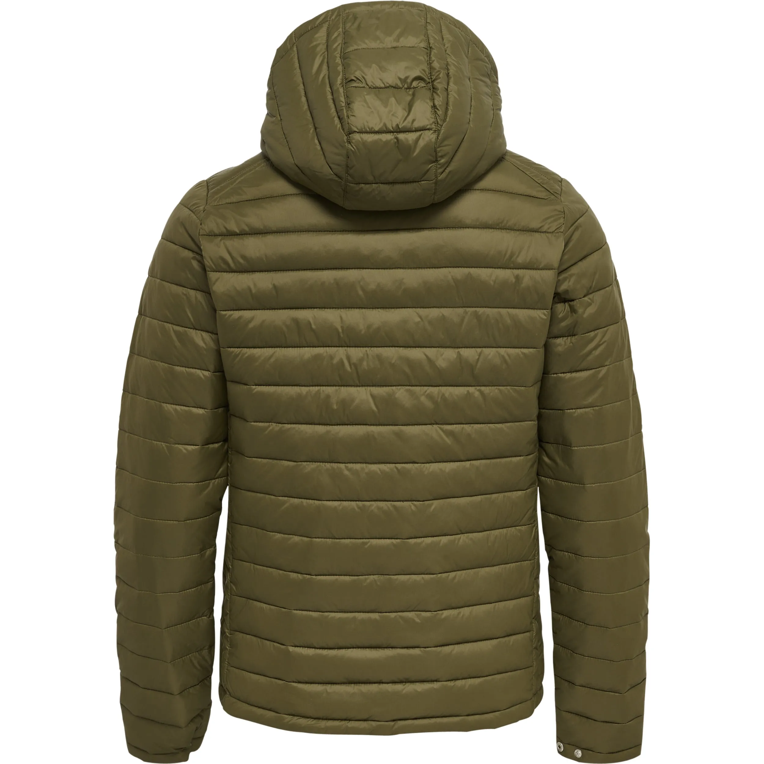 Hummel Men's Red Quilted Hood Jacket