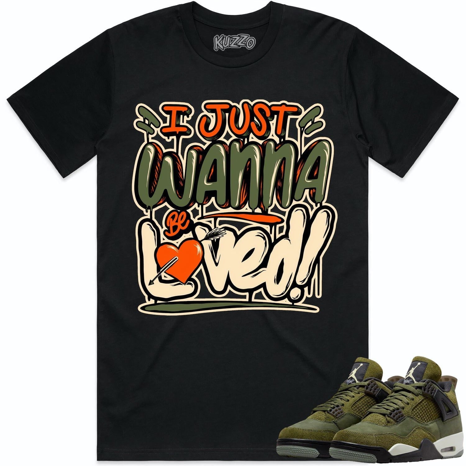 Jordan 4 Craft Olive 4s Shirt to Match - CELADON LOVED