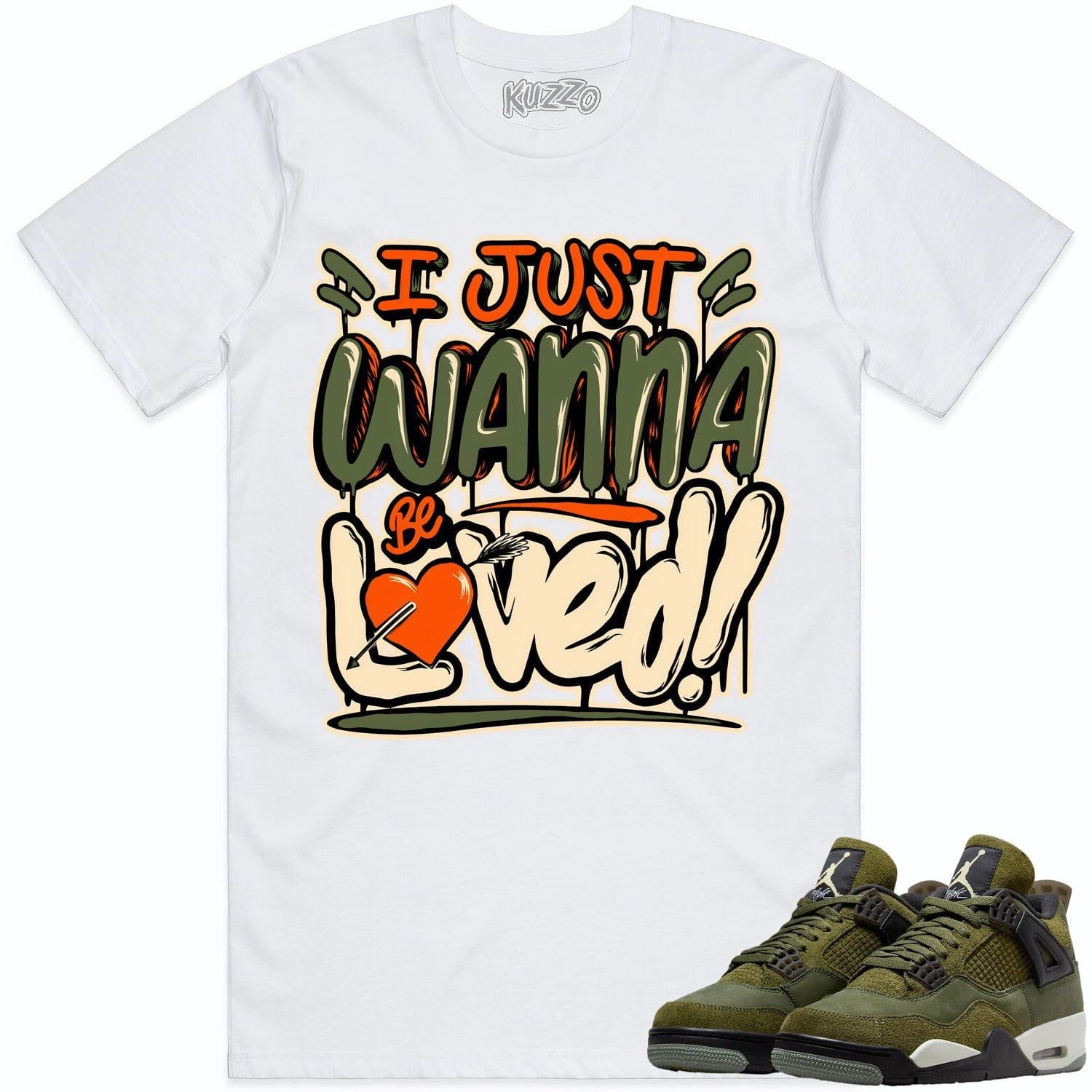 Jordan 4 Craft Olive 4s Shirt to Match - CELADON LOVED